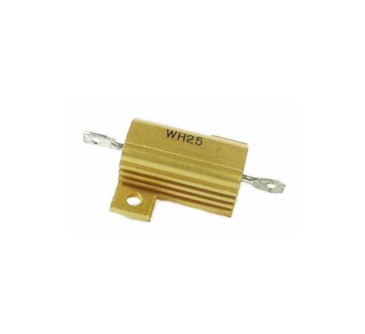 RESISTENZA CORAZZATA 25 WATT 47 KOHM CORPO IN ALLUMINIO 25 W 47 Kohm Corpo In Alluminio 25 W 25watt - Foto 9