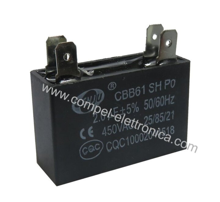 CONDENSATORE 1,2uF 450Vac AVVIAMENTO Spunto - Foto 8